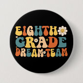Achte Klasse Traumteam Button (Vorderseite)