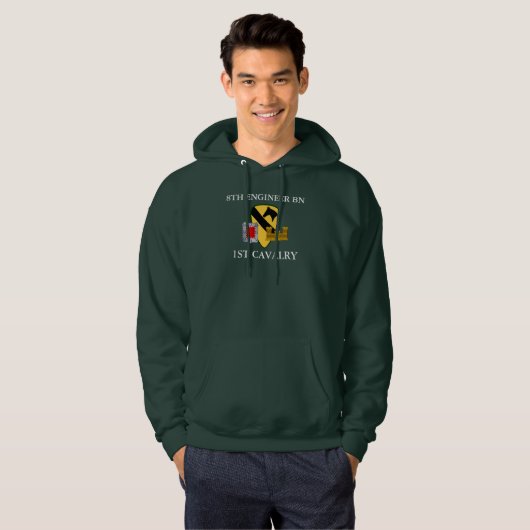 ACHTE MOTORBATTALION 1. CAVALRY HOODIE (Vorne ganz)