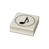 Achte Note Music Design Gummistempel (Stempel)