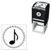 Achte Note Music Design Permastempel (Beispiel)