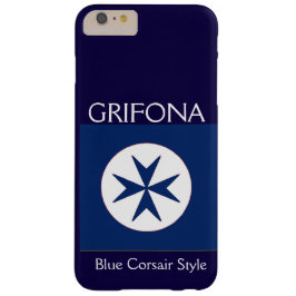 Achteckkreuz BLAU CORSAIR iPhone 16 Hülle