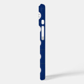 Achteckkreuz BLAU CORSAIR Case-Mate iPhone Hülle (Rückseite / Links)