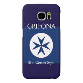 Achteckkreuz BLAU CORSAIR Case-Mate iPhone Hülle