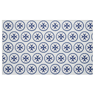 Achteckkreuz BLAU CORSAIR Stoff