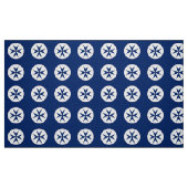 Achteckkreuz BLAU CORSAIR Stoff (Fat Quarter (45,7 x 55,9 cm))