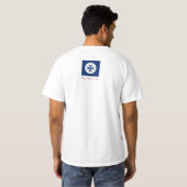 Achteckkreuz BLAU CORSAIR T-Shirt (Schwarz voll)