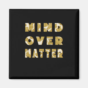 Achten auf das Muster des Golden Animal Fur Blockt Magnet