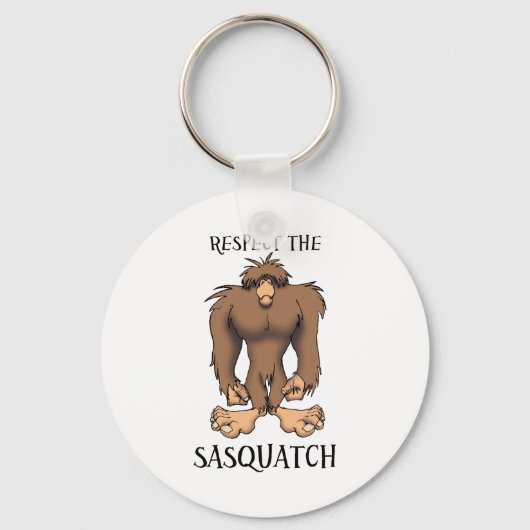 ACHTEN DES SASQUATCHS SCHLÜSSELANHÄNGER (Vorderseite)