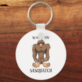 ACHTEN DES SASQUATCHS SCHLÜSSELANHÄNGER (Vorderseite)