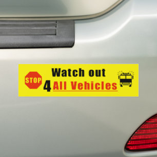Achten Sie auf alle Fahrzeuge Autoaufkleber