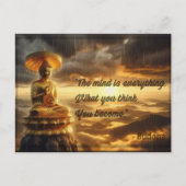 Achten Sie auf alles Postkarte (Vorderseite)