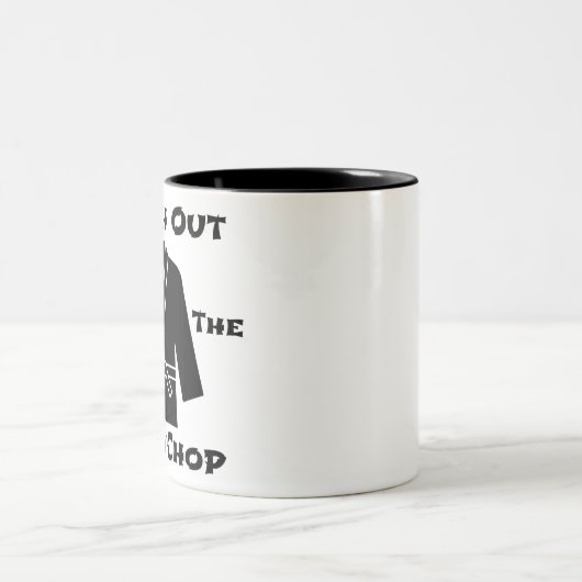 Achten Sie auf den Judy Chop Zweifarbige Tasse (Mittel)