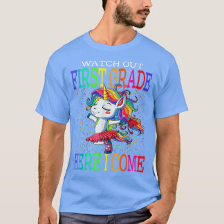 Achten Sie auf die erste Note, hier komme ich wied T-Shirt