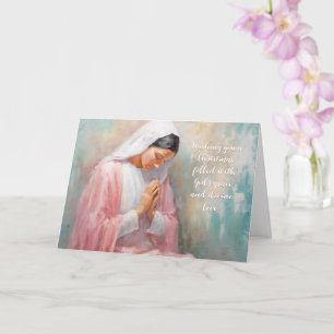 Achten Sie auf die leichte Weihnachtskarte Karte