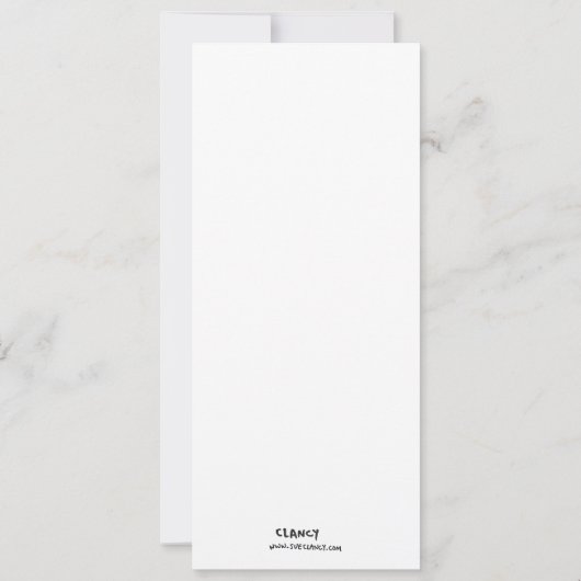 Achten Sie auf die Pflanze Einladung (Rückseite)