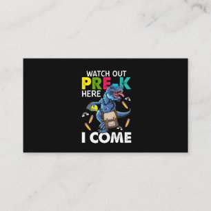 Achten Sie auf die Vorbereitungen hier komme ich Visitenkarte