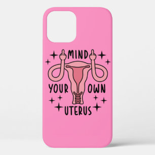 Achten Sie auf Ihre eigene Uterus Feminist Pro Wah Case-Mate iPhone Hülle
