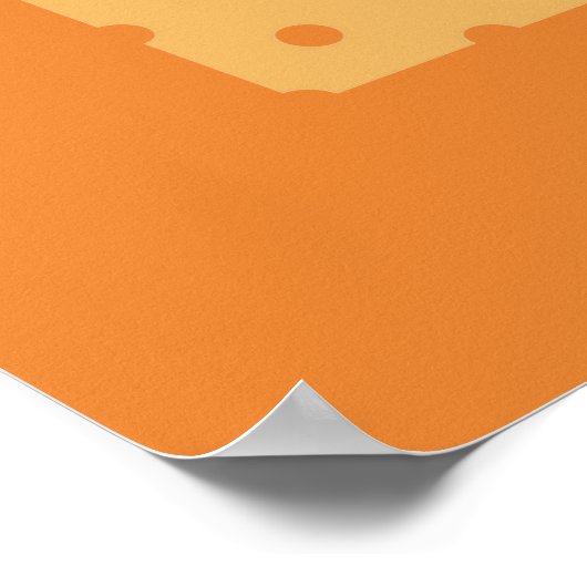 Achten Sie auf Ihre eigenen Biscuits Funny Retro P Poster (Ecke)