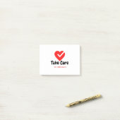 Achten Sie auf Ihre Gesundheit Post-it Klebezettel (Auf Schreibtisch)