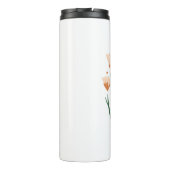 Achten Sie auf Ihre Samen, ich bin Pflanze Dieb Thermosbecher (Rückseite)