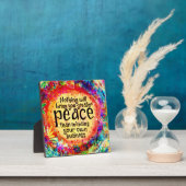 Achten Sie auf Ihren eigenen Geschäftsfrieden Fotoplatte (InSitu)