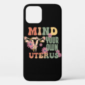 Achten Sie auf Ihren eigenen Uterus Case-Mate iPhone Hülle (Rückseite)