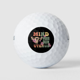 Achten Sie auf Ihren eigenen Uterus Golfball