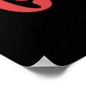 Achten Sie auf Ihren eigenen Uterus Poster (Ecke)