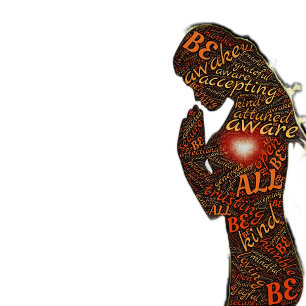 Achten Sie auf inspirierendes Word Art Design Poster