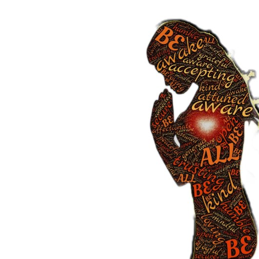 Achten Sie auf inspirierendes Word Art Design Poster