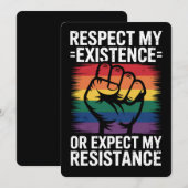 Achten Sie auf meine Existenz oder erwarten Sie me Einladung (Vorne/Hinten)