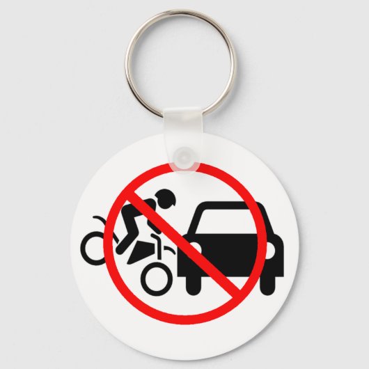 Achten Sie auf Motorräder Schlüsselanhänger (Vorderseite)