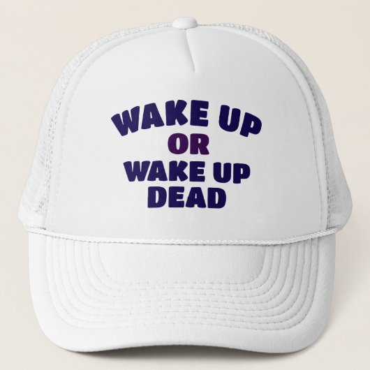 Achten Sie auf Politik und Regierung Truckerkappe (Vorderseite)