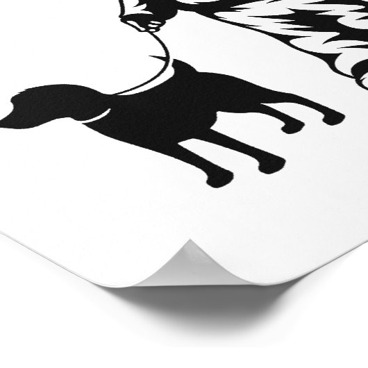 Achten Sie aufeinander Poster (Ecke)