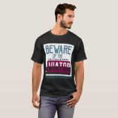 Achten Sie darauf, dass der Eigentümer des Flugzeu T-Shirt (Vorne ganz)