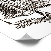 Achten Sie darauf, was Sie trinken UrteilsWunderla Poster (Ecke)