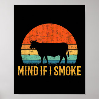 Achten Sie darauf, wenn ich die Grillen des Grills Poster