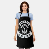 Achten Sie darauf, wenn ich lustige GRILLEN Grilli Schürze (Getragen)