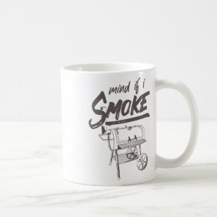 Achten Sie darauf, wenn ich lustige Grillen rauche Kaffeetasse