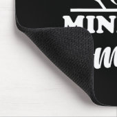 Achten Sie darauf, wenn ich rauche - lustige Grill Mousepad (Ecke)