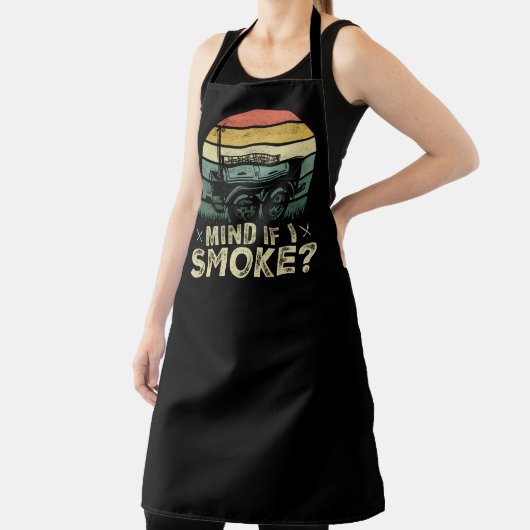 Achten Sie darauf, wenn ich rauche Schürze (InSitu)