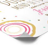 Achten Sie darauf, wenn ich willkommen unterzeichn Poster (Ecke)