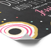 Achten Sie darauf, wenn ich willkommen unterzeichn Poster (Ecke)