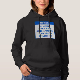 Achten Sie darauf, wenn Ihre Augen rot sind Meine  Hoodie