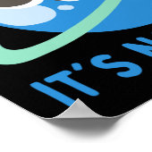 ACHTEN SIE DAS PLANET, ES IST NICHT URANUS lustig Poster (Ecke)