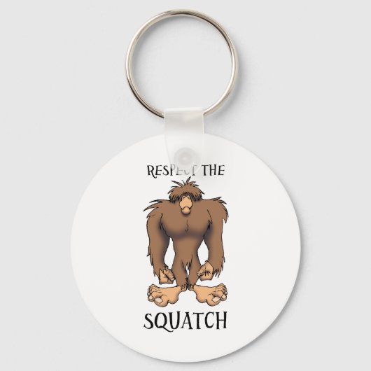 ACHTEN SIE DEN SQUATCH SCHLÜSSELANHÄNGER (Vorderseite)