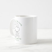 Achten Sie eines Tages auf die Erde. Kaffeetasse (Vorderseite Links)