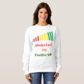 Achten Sie immer auf eine positive Seite - Shirt d (Vorne ganz)