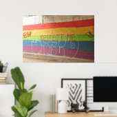 ACHTEN SIE MICH POSTER (Heimbüro)