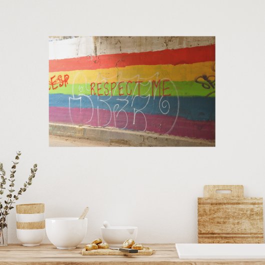 ACHTEN SIE MICH POSTER (Küche)